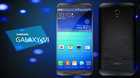 galaxy s6 concept blue