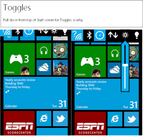 Windows Phone notification concept 3