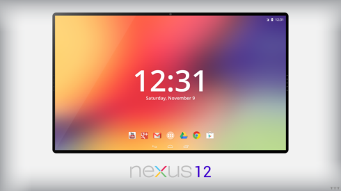 nexus 12 concept tablet