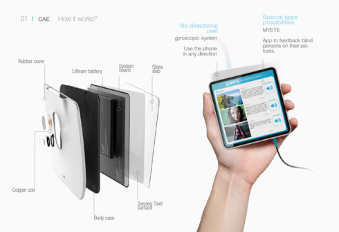 CAE Blind smartphone 5