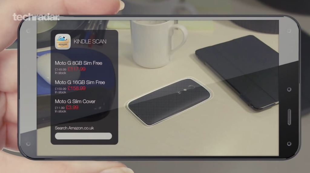 Amazon Kindle Phone Rendered by Techradar (Video) - Concept Phones