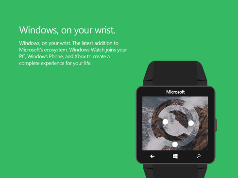 Microsoft Windows Watch concept 5