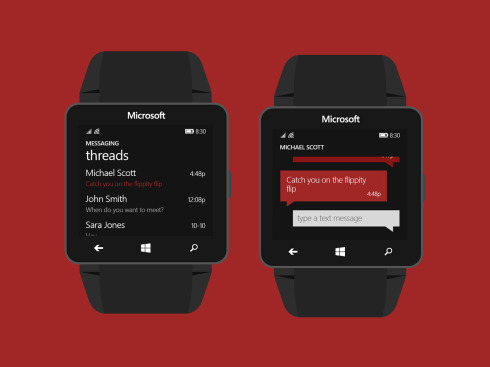 Microsoft Windows Watch concept 7