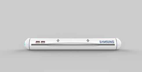 Samsung Flexible Roll tablet concept 3
