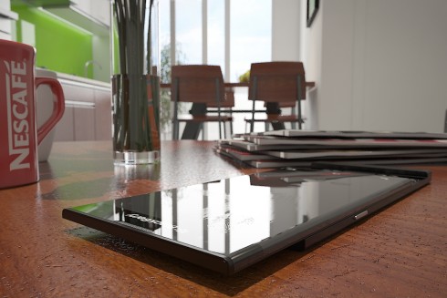 BlackBerry Venice Slider 3D renders 4