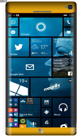 Microsoft Lumia 965 curved screen concept 5