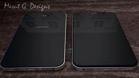 Samsung Galaxy S7 Edges all around concept 1