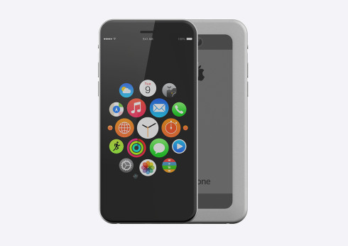 iPhone 7 concept watchOS UI 3