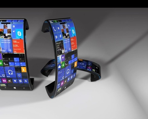 Microsoft Lumia 888 curved phone 2