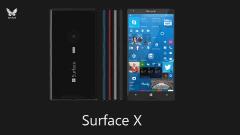 Microsoft Surface Phone X concept Sam Kurd 1