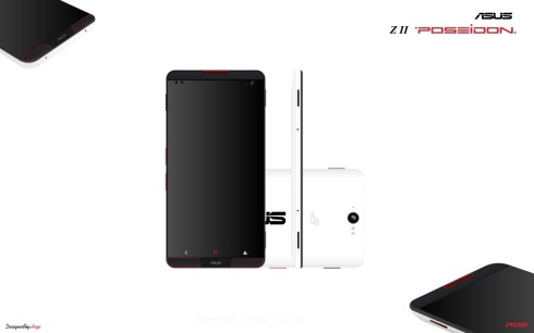 ASUS Z2 Poseidon concept phone for gamers 4