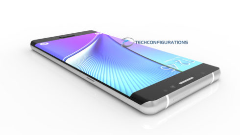 Samsung Galaxy Note 7 3D render (7)