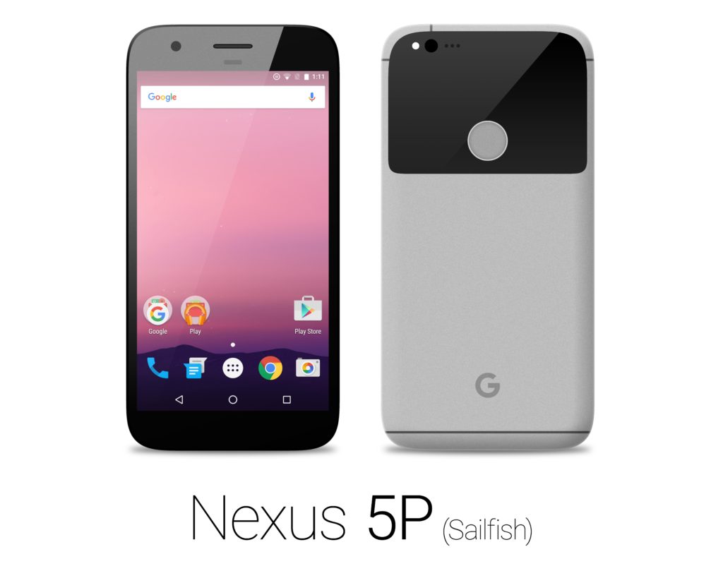 HTC Nexus 5P Sailfish gray