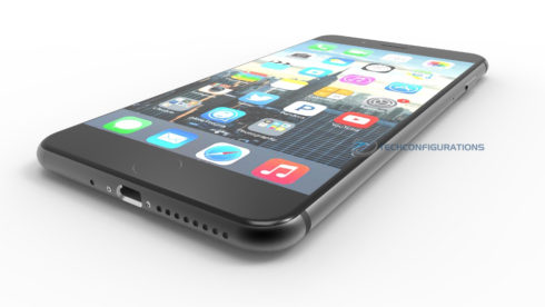 iPhone 7 Plus space black capacitive home button  (7)