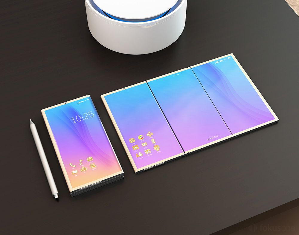 Foldable Smartphone Design by Chesky Won is EXACTLY What Samsung Needs - Concept Phones