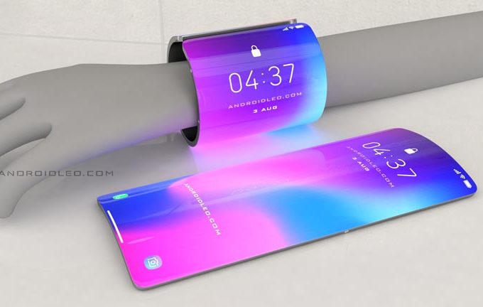 Samsung Flex 2020 is a Flexible Smartphone That can Turn Into a Bracelet – Concept Phones