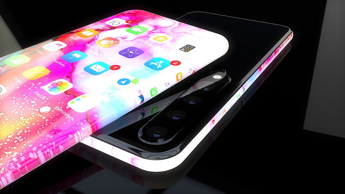 iPhone 11 Full Edge to Edge Concept Phone is all Screen (Video
