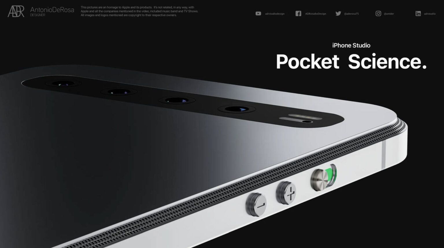 Apple iPhone Studio Channels The Mac Studio Into a Small Package (ADR