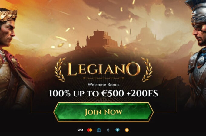 Legiano casino login