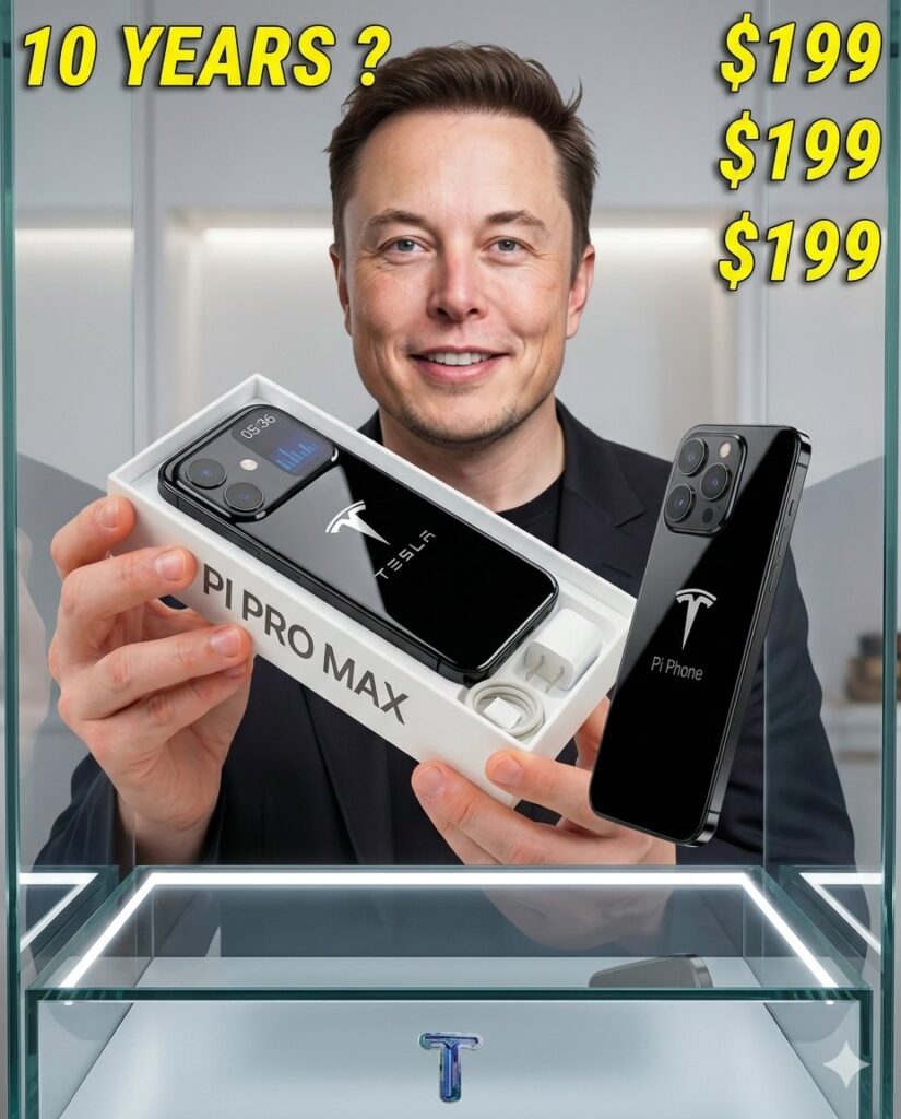 Tesla Pi Phone renders concept (1)