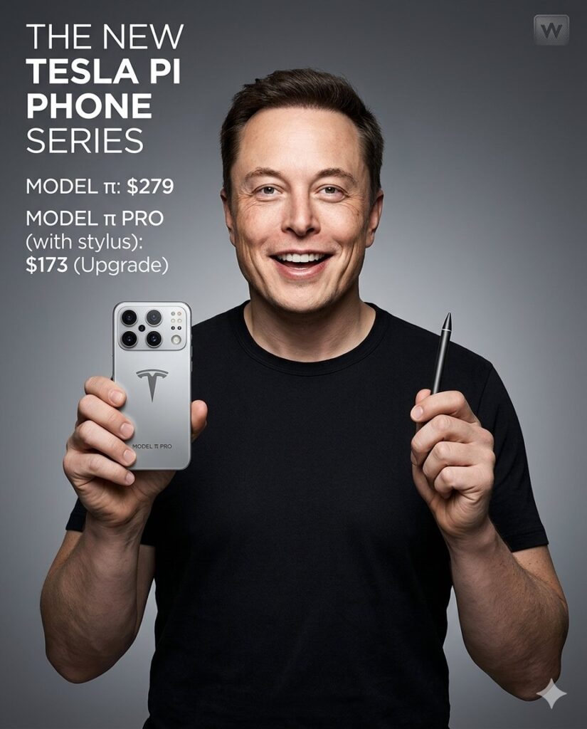 Tesla Pi Phone renders concept (2)