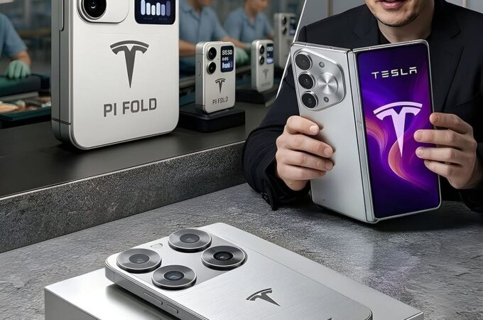 Tesla Pi Phone renders concept (3)