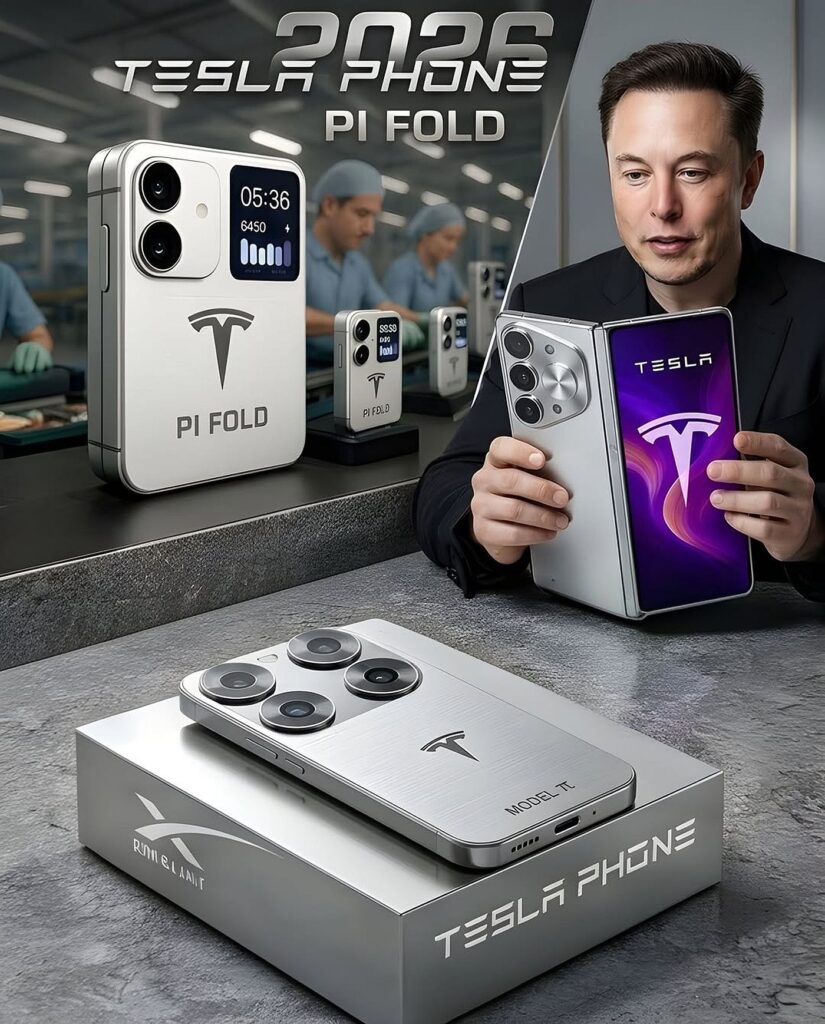 Tesla Pi Phone renders concept (3)