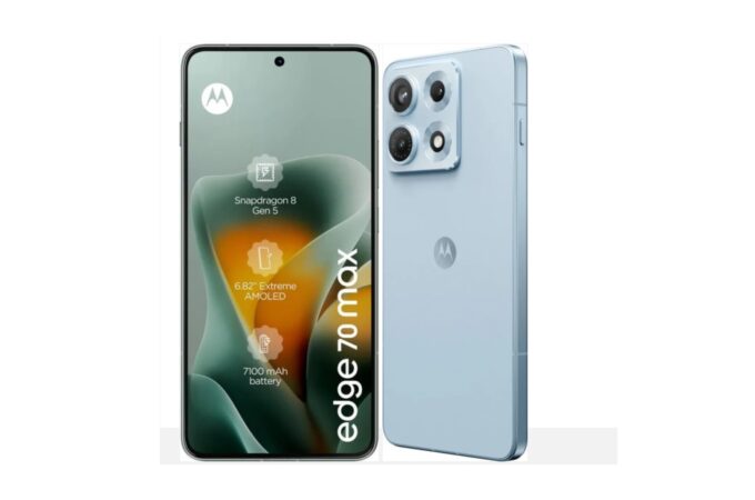 Motorola Edge 70 Max Leaked Render