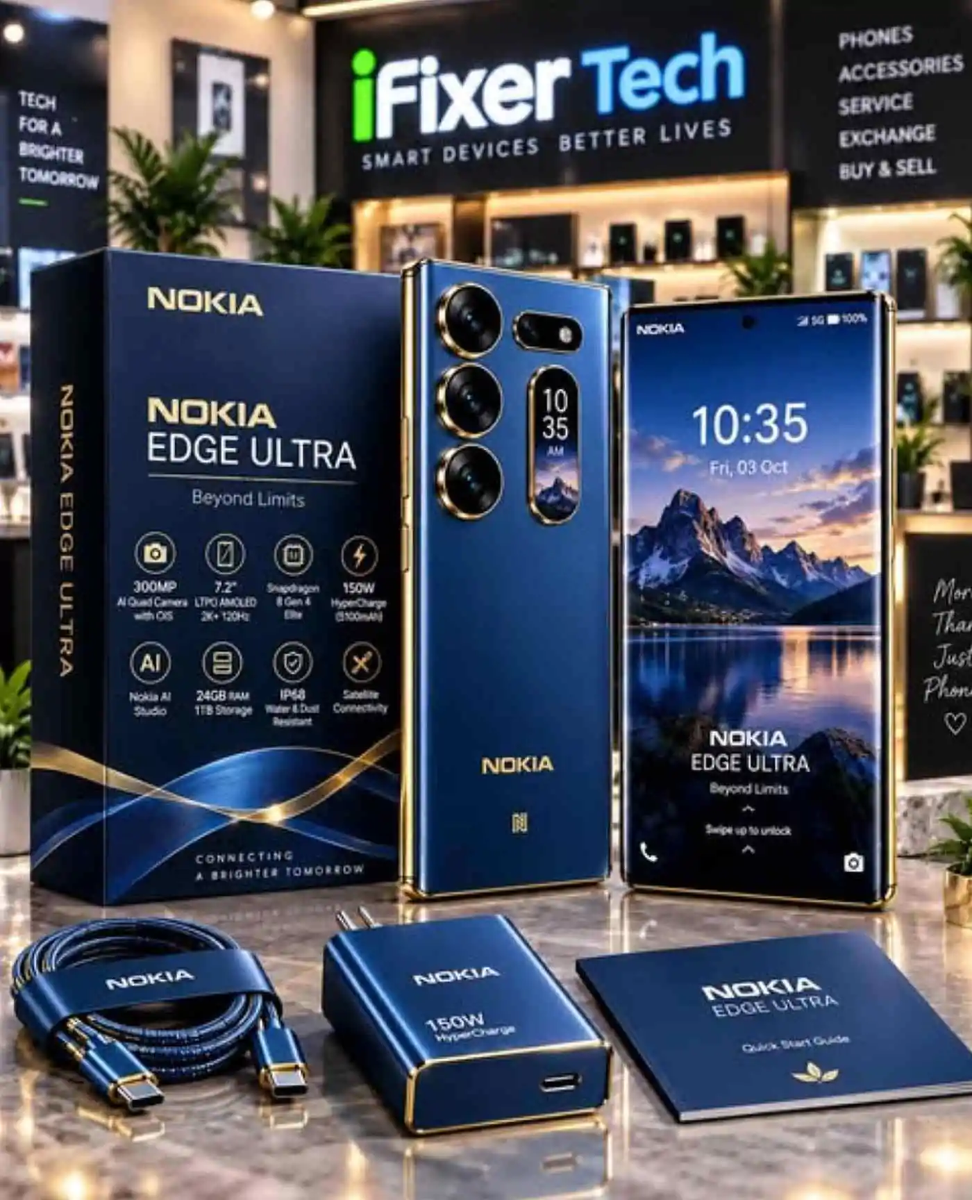Nokia Edge Ultra Concept Is What Happens When AI Mistakes Excess for Design
